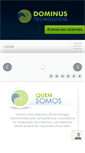 Mobile Screenshot of dominustec.com.br
